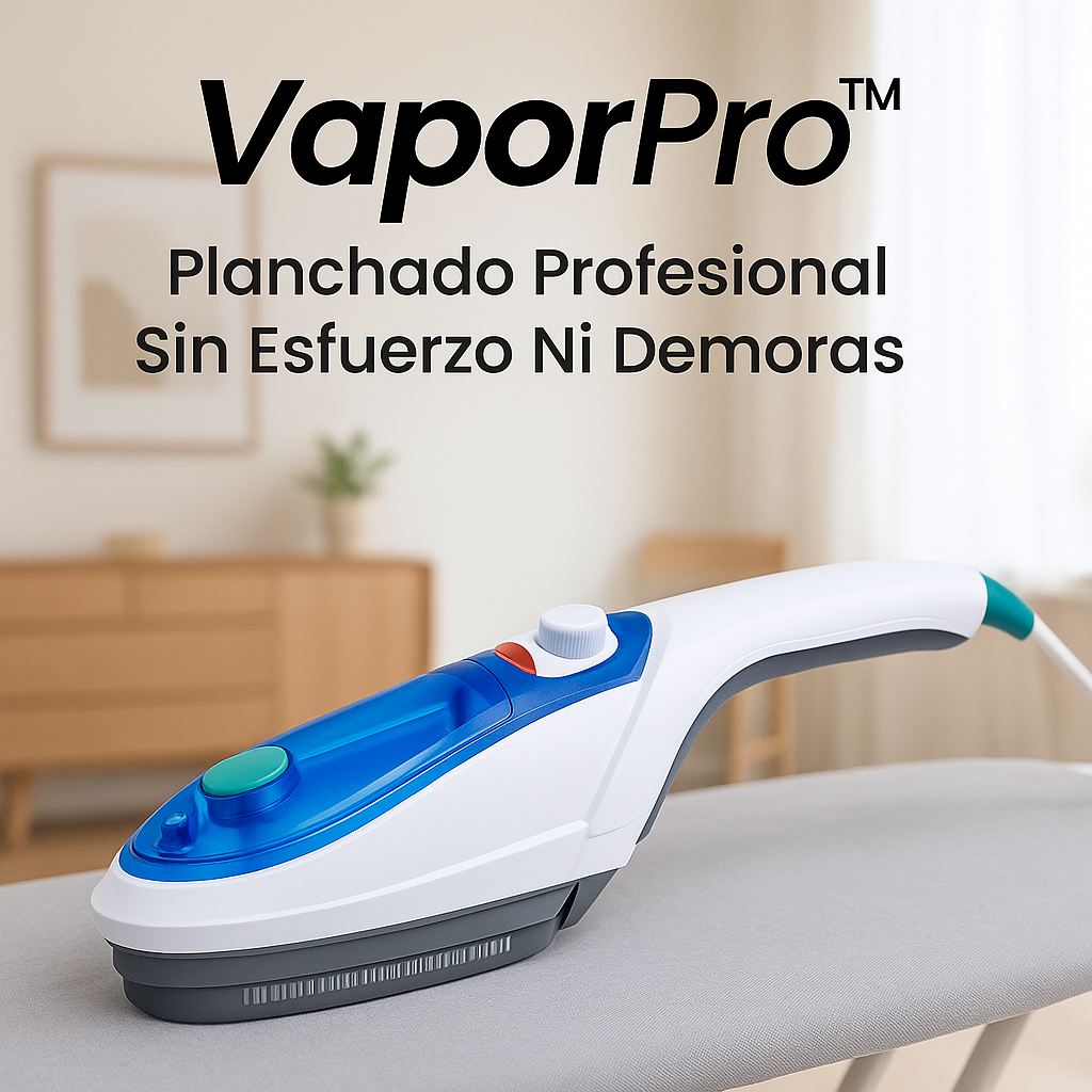 VaporPro™ Plancha de Uso Fácil y Rápida
